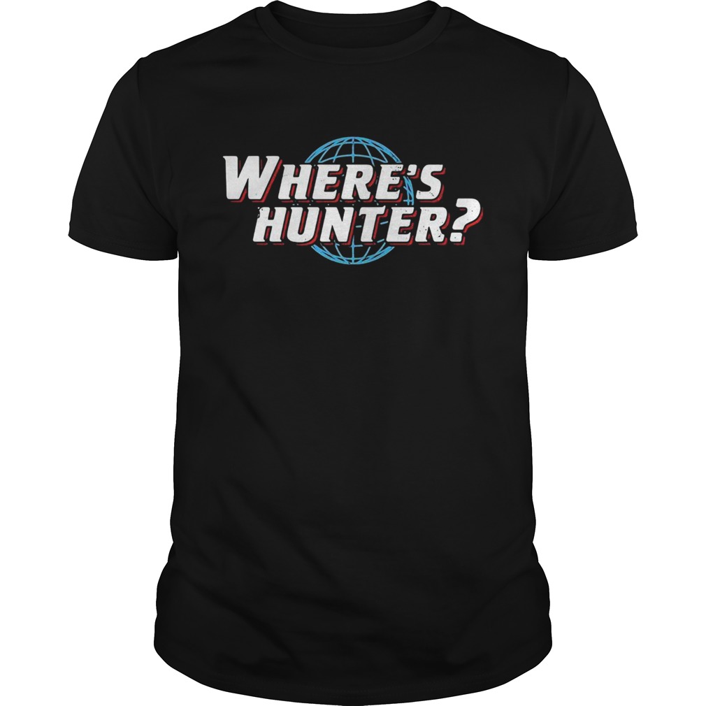 Wheres hunter Trump 2020 tshirt