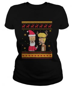 Beavis And Butthead Christmas  Classic Ladies