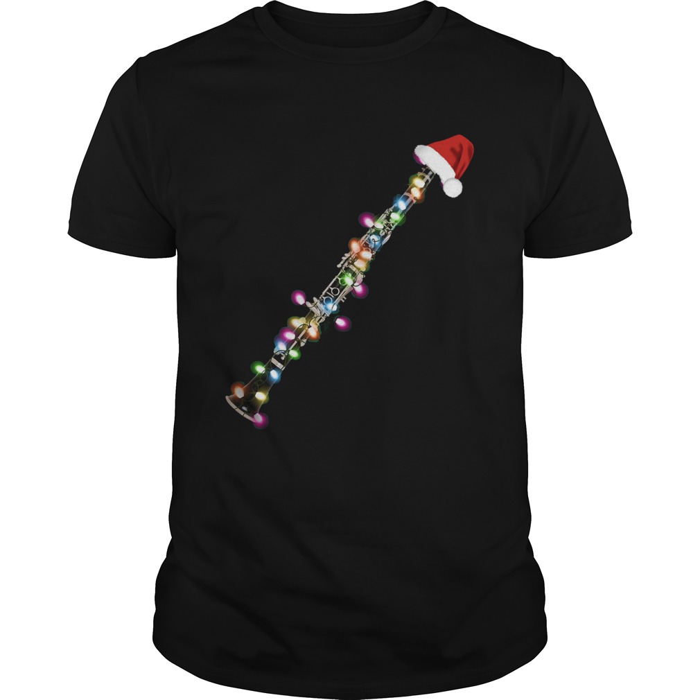 Clarinet Santa Christmas shirt