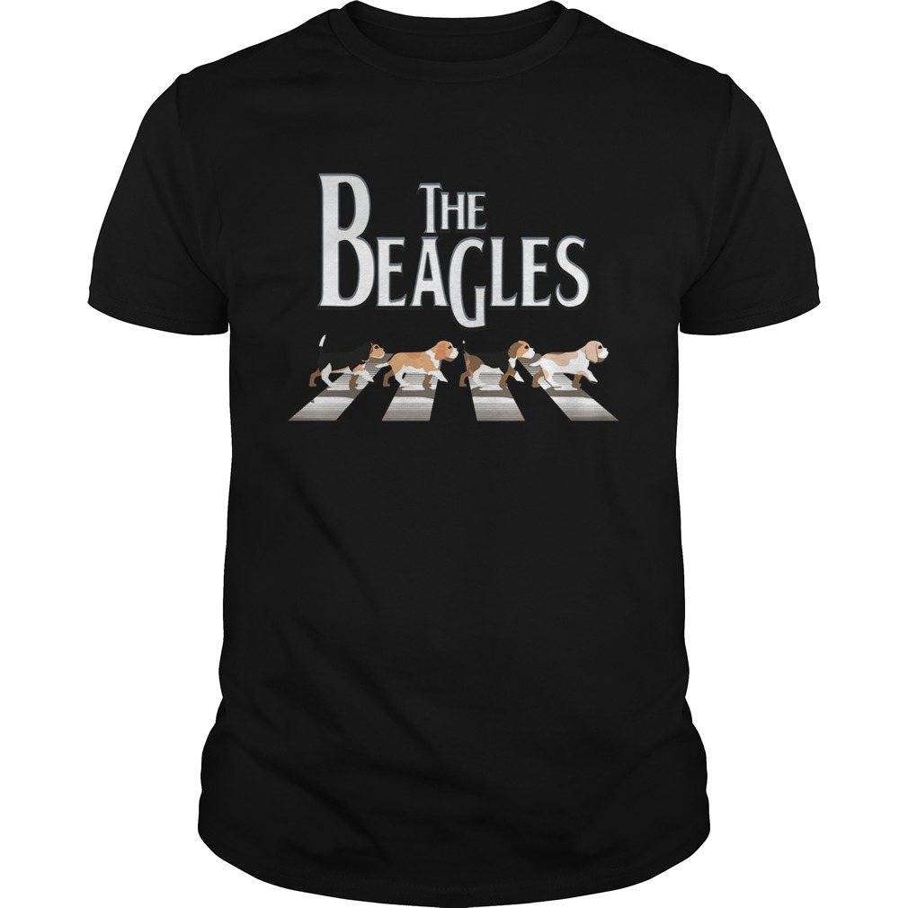 Dogs the beagles abbey road shirt