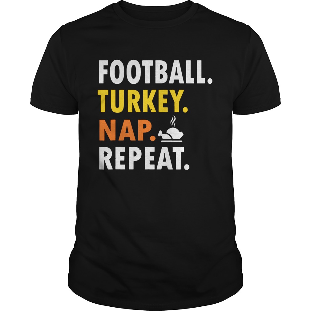 Football Turkey Nap Repeat Vintage shirt