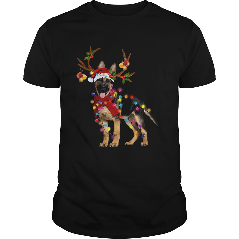 German Shepherd Gorgeous Reindeer Christmas shirt