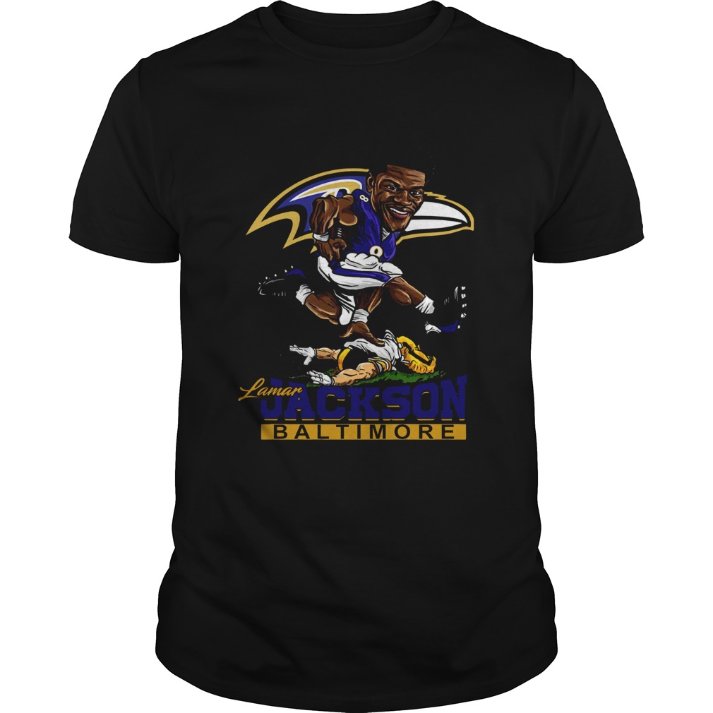 Lamar Jackson Mens Large Baltimore Ravens Jersey shirt