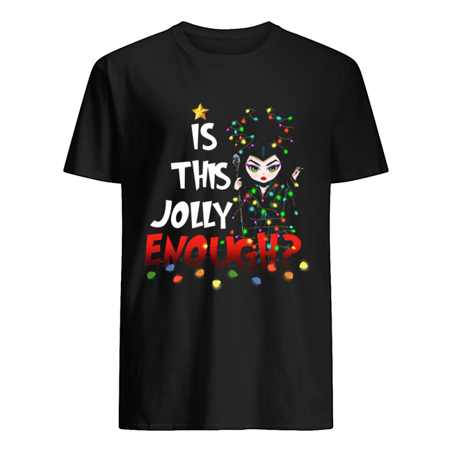 Maleficent Is This Jolly Enough Christmas Shirt