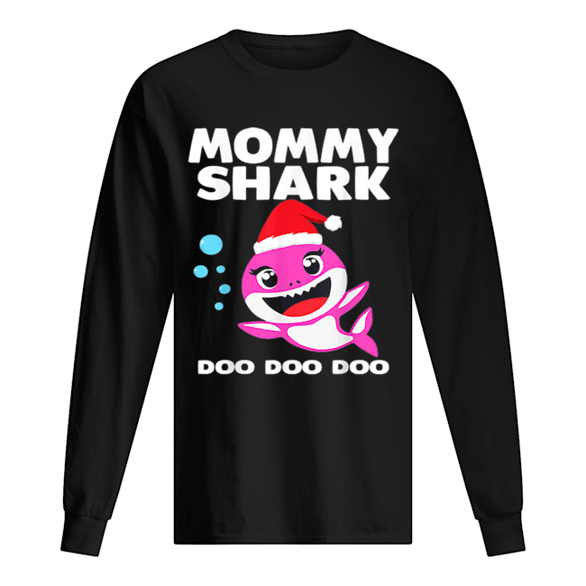 Mommy Shark Doo Doo Christmas Shirt for Family Pajamas