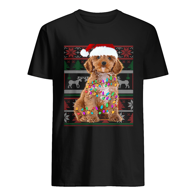 Nice Cockapoo Ugly Sweater Christmas Gift shirt