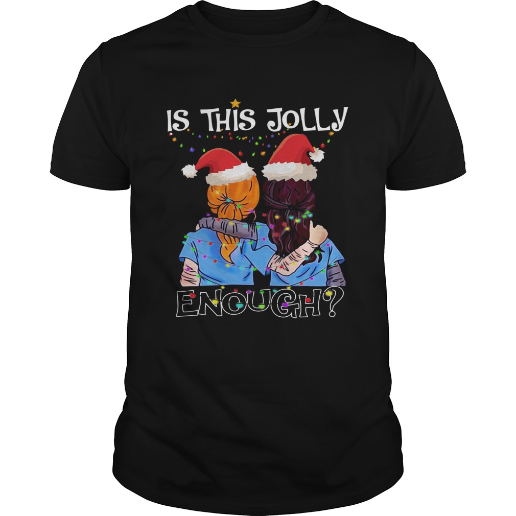 Santa Nurse is this jolly enough christmas shirt