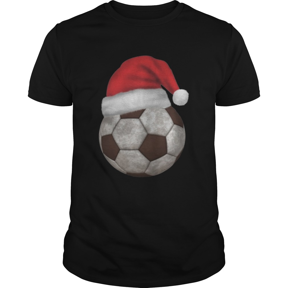 Soccer Santa Funny Merry Xmas shirt