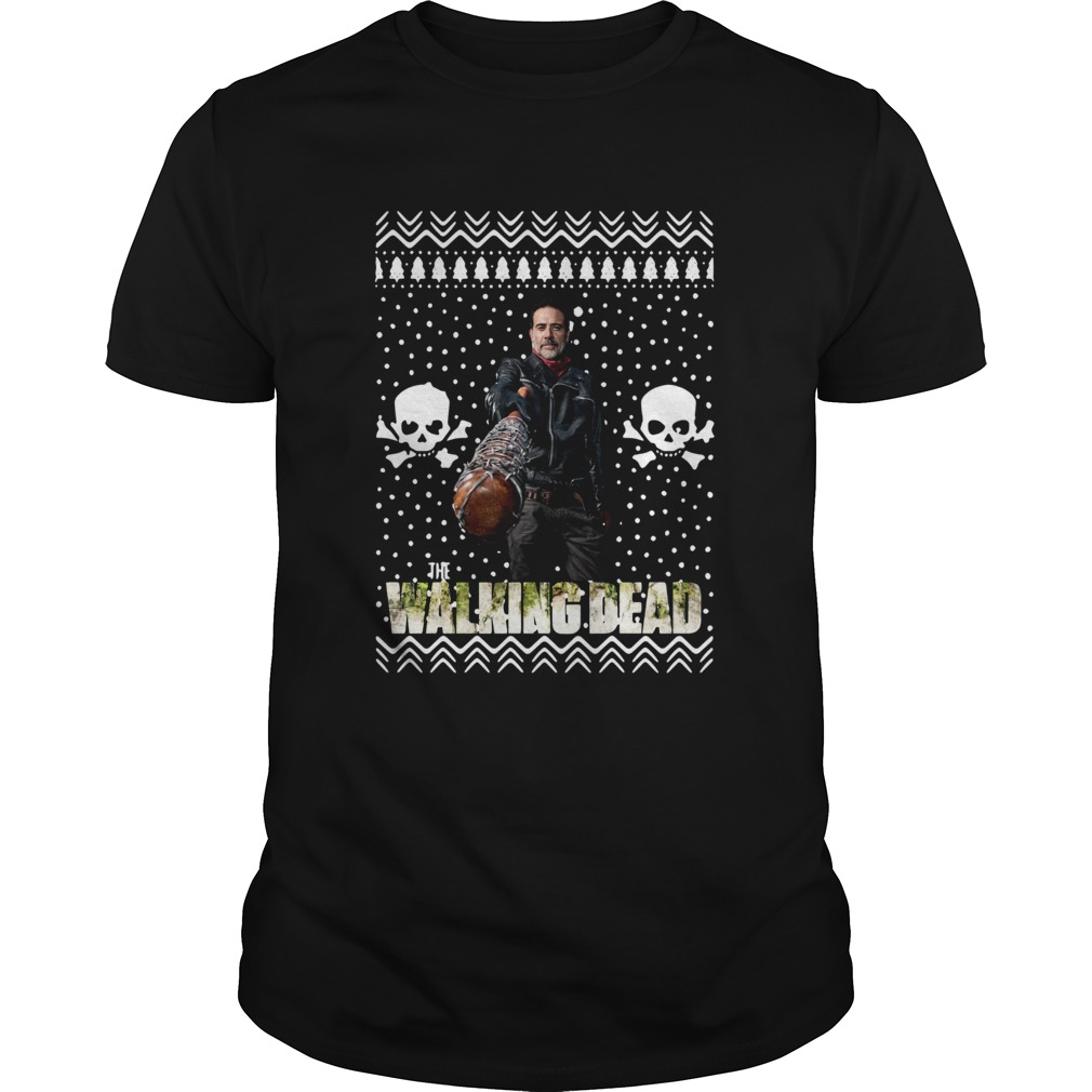 The Walking Dead Melissa McBride Santa Hat Christmas shirt