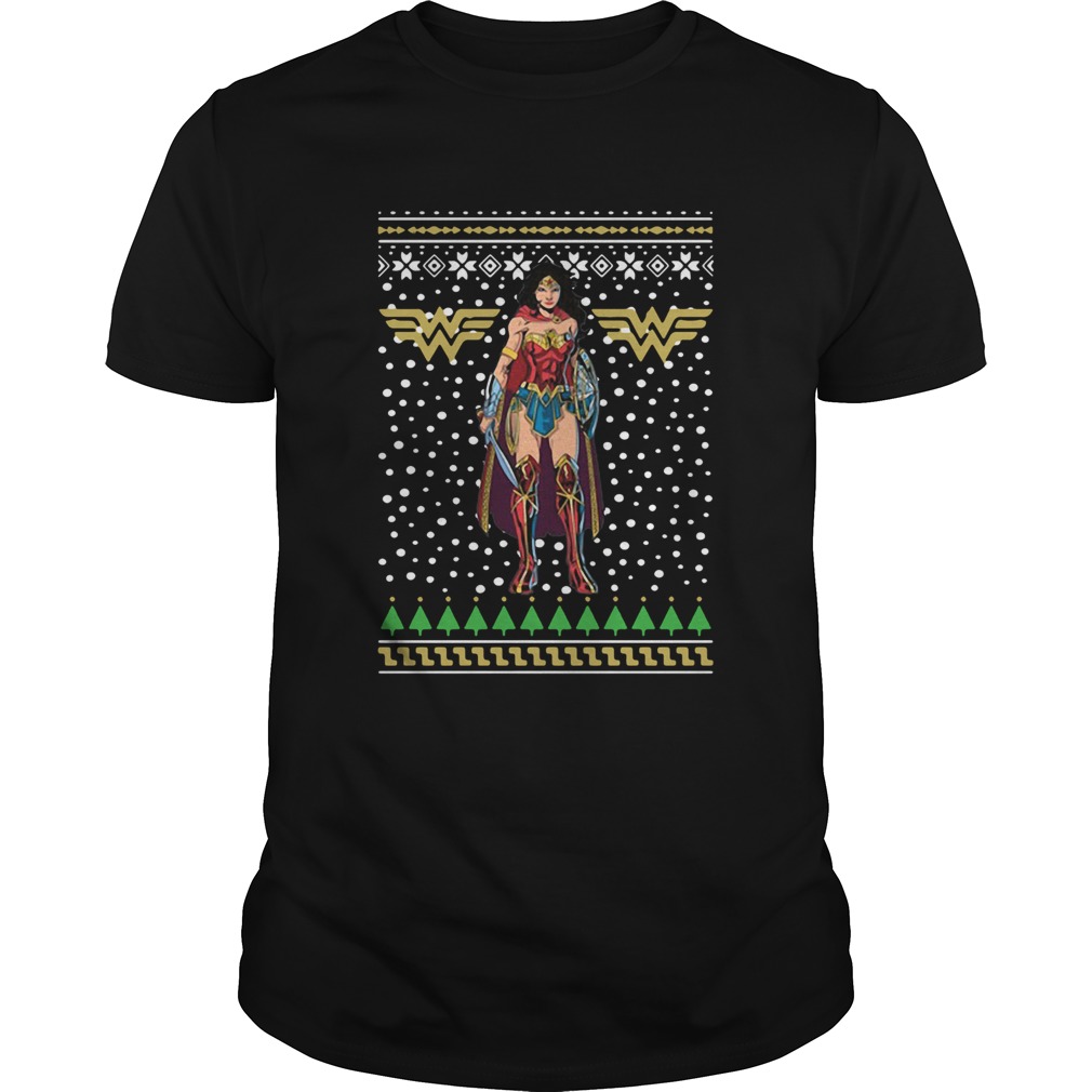 Wonder Woman Ugly Christmas shirt