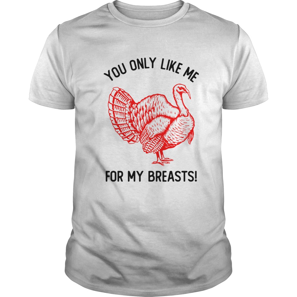 You Only Like Me For My Breasts Thanksgiving shirt