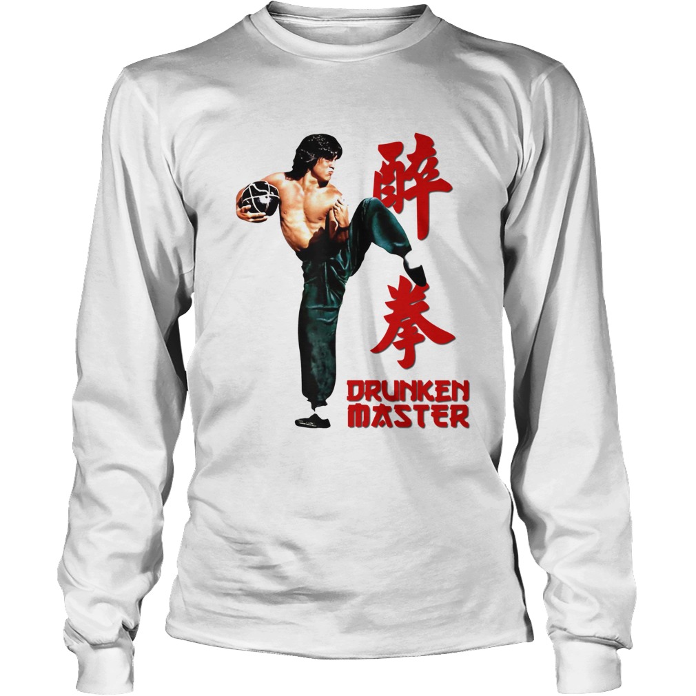 Classic Fit Street Wear Jackie Chan Kung Fu Unisex Drunken Master T-SHIRTS