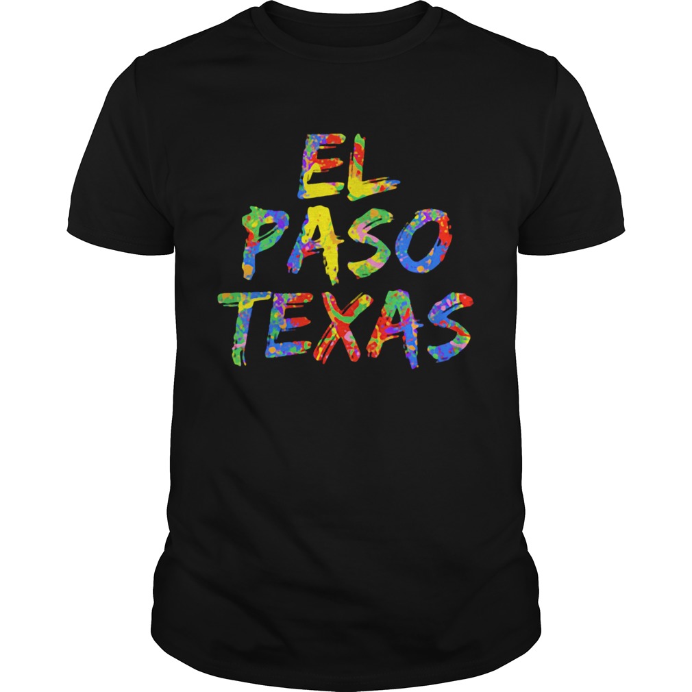 El Paso Texas Texans Colorful shirt