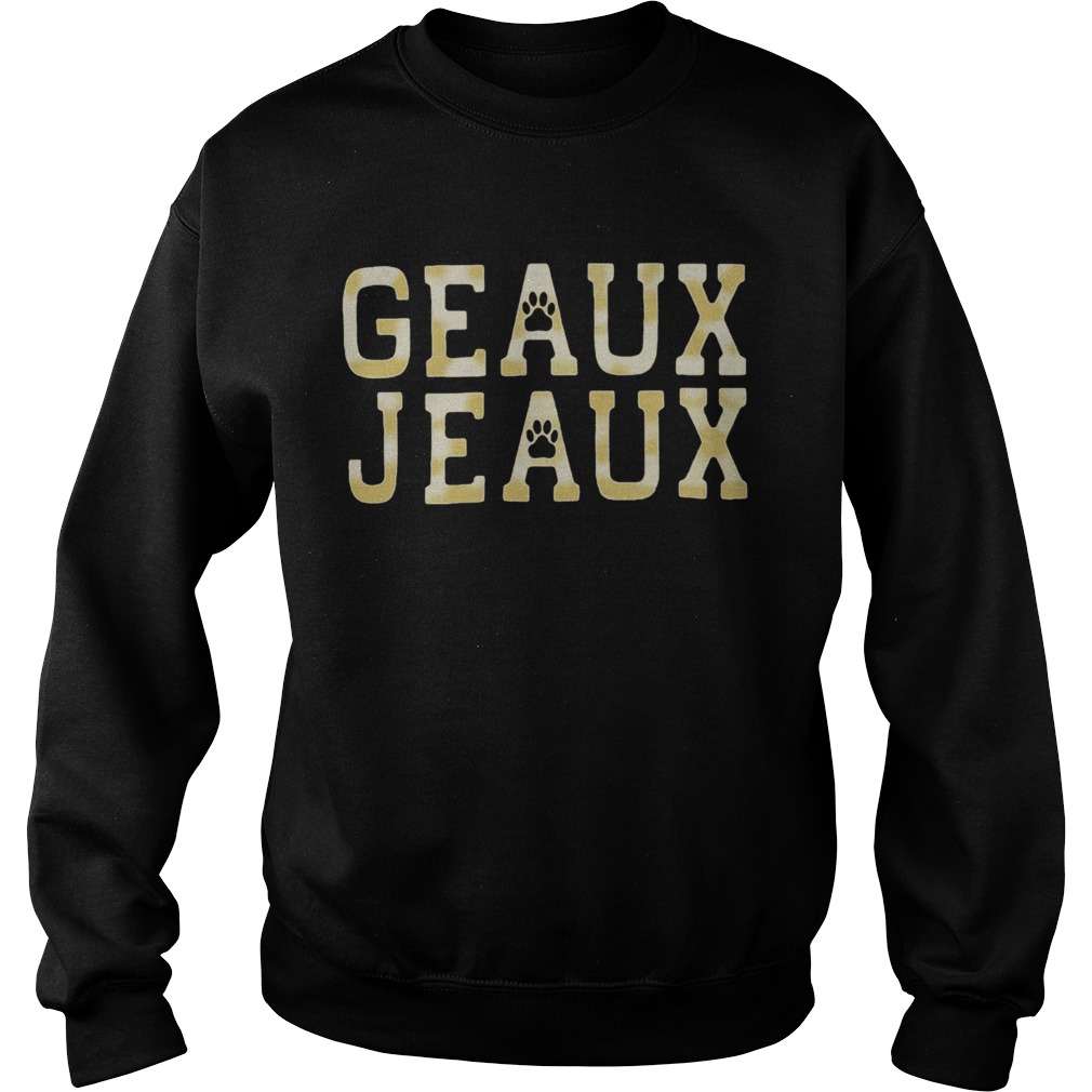 Joe Burrow T-Shirt Geaux Jeaux Men's Tee Shirt Short Sleeve S-5XL 