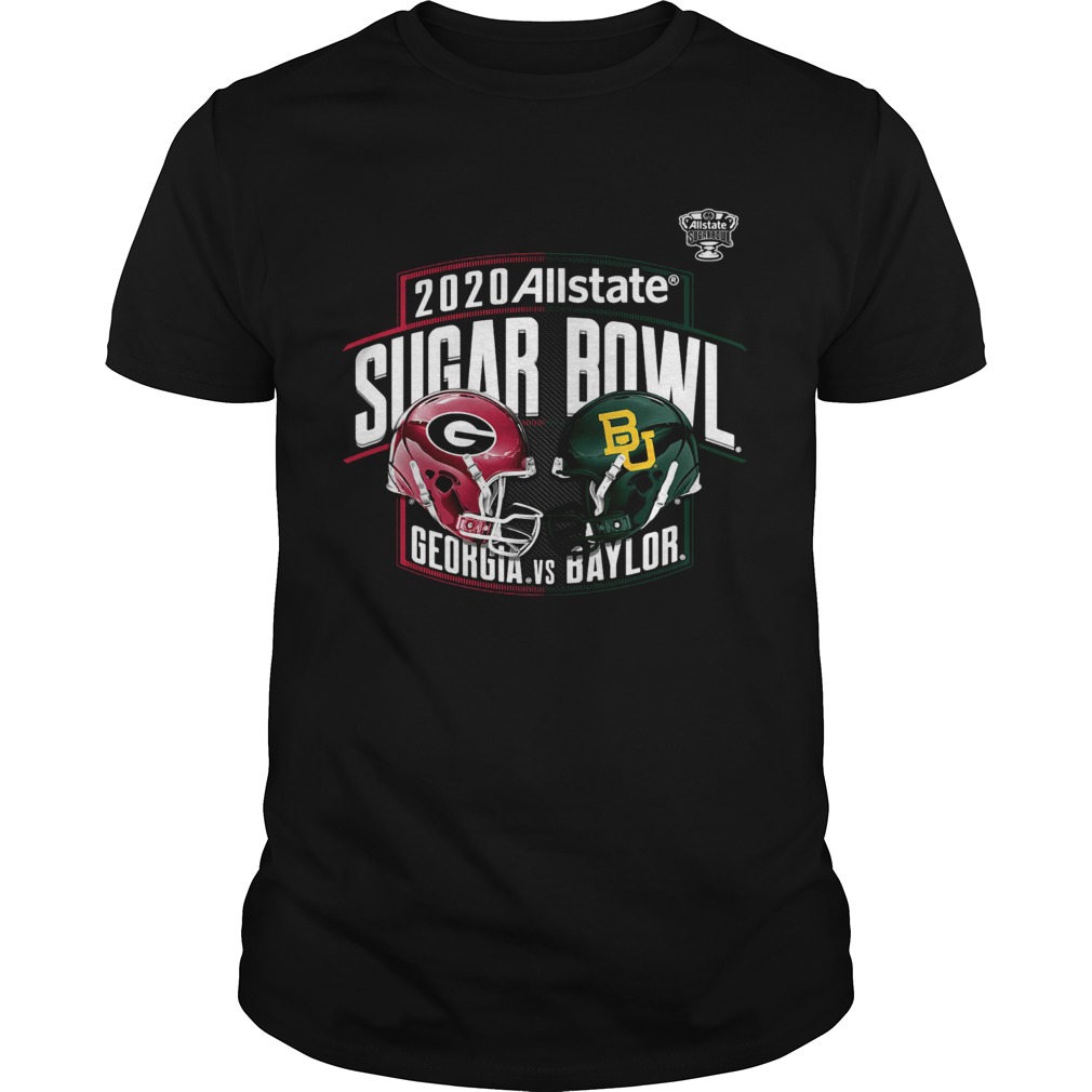 Georgia Bulldogs vs Baylor Bears Fanatics Branded 2020 Sugar Bowl Matchup shirt