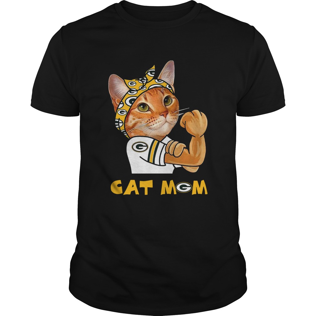 Green Bay Packers Cat Mom shirt