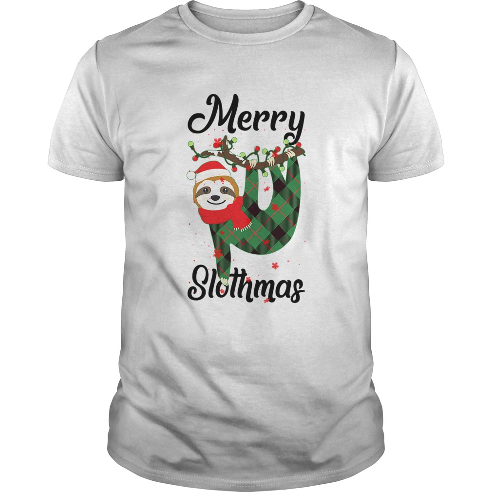 Merry Slothmas shirt