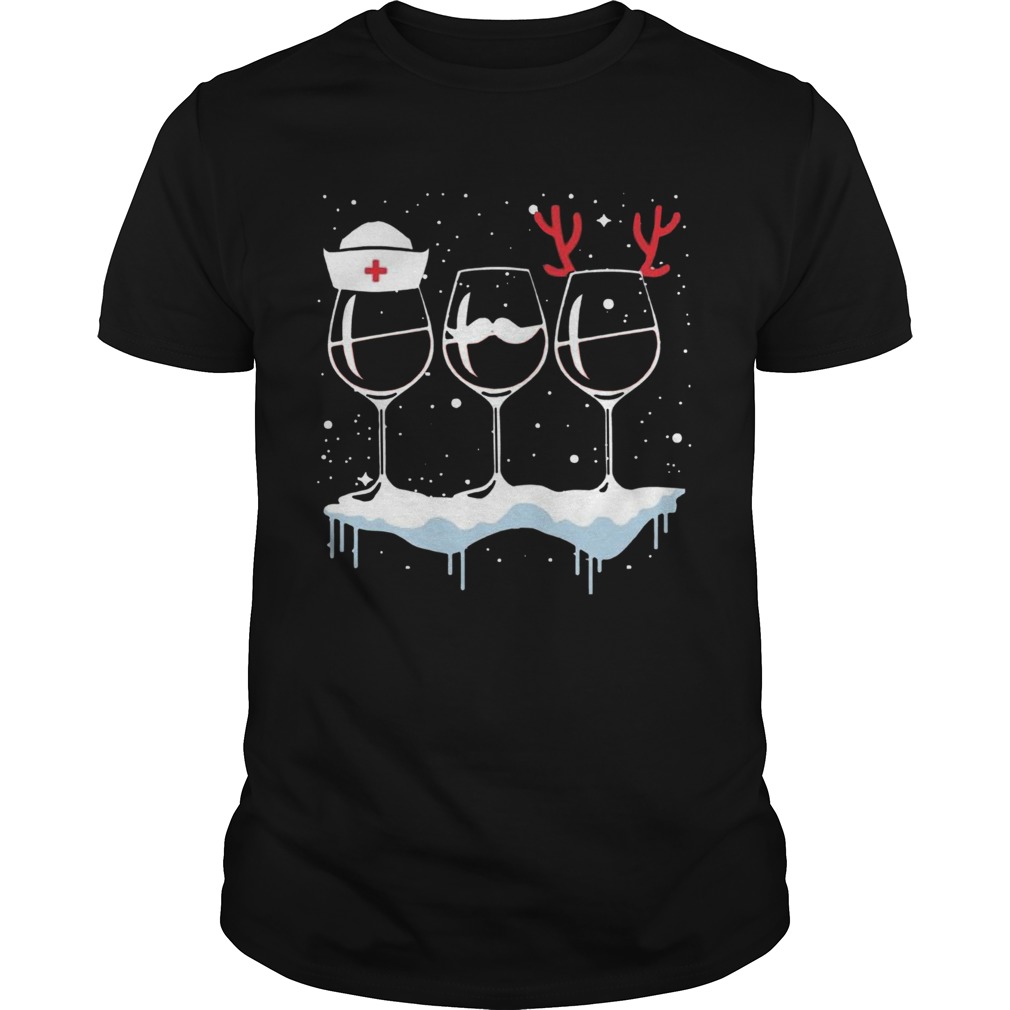 Wine Nurse Christmas shirt