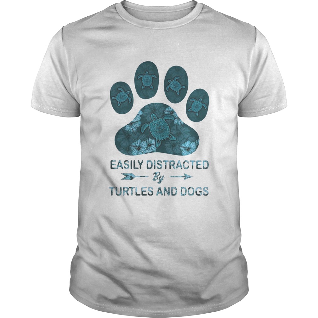 Easily Distracted By Turtles And Dogs shirt