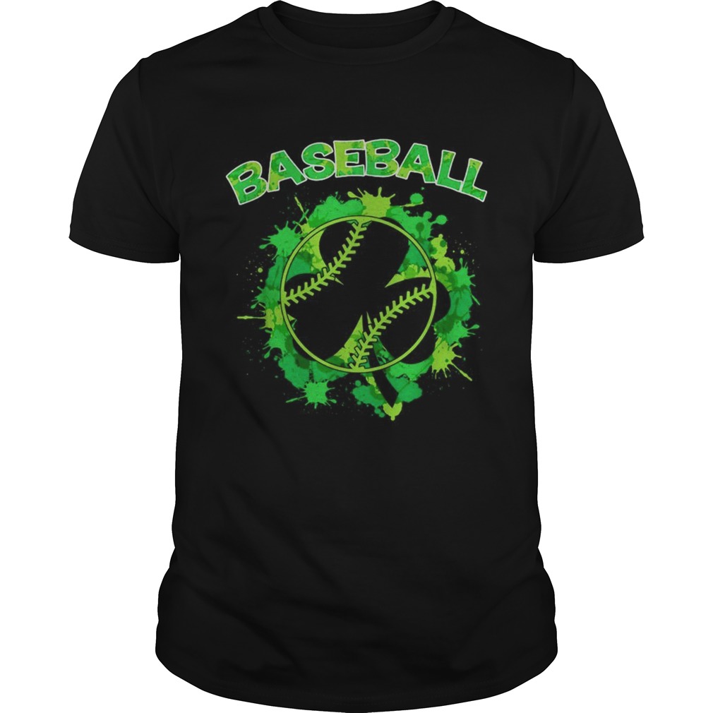 Baseball St Patricks Day shirt
