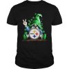 Gnomes Lucky St Patricks Day Hug Pittsburgh Steelers  Unisex