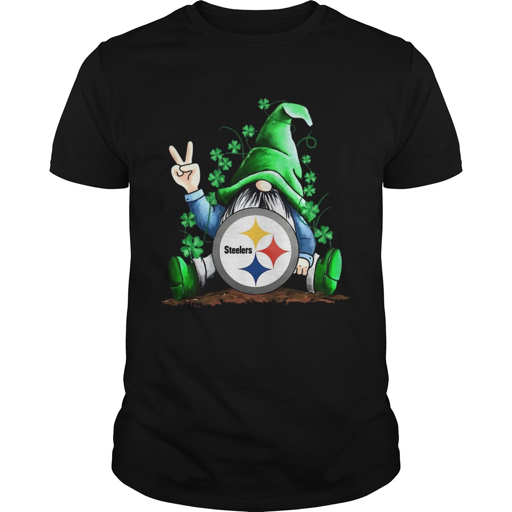 Gnomes Lucky St Patricks Day Hug Pittsburgh Steelers shirt
