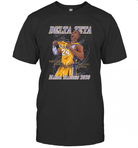Hoops For Hearing Delta Zeta Mamba Madness 2020 T-Shirt