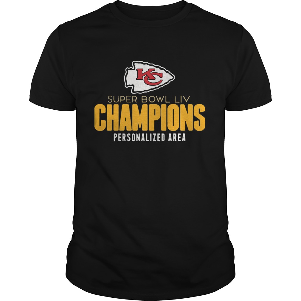 Kansas City Chiefs Super Bowl LIV Championship shirt