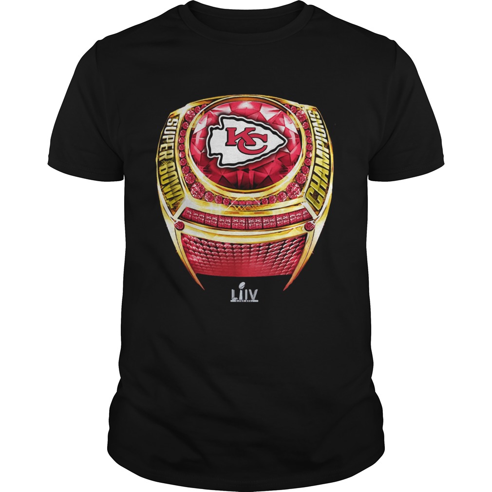 NFL Pro Line by Fanatics Branded Red Kansas City Chiefs Super Bowl LIV Champions BigTall Ring 20
