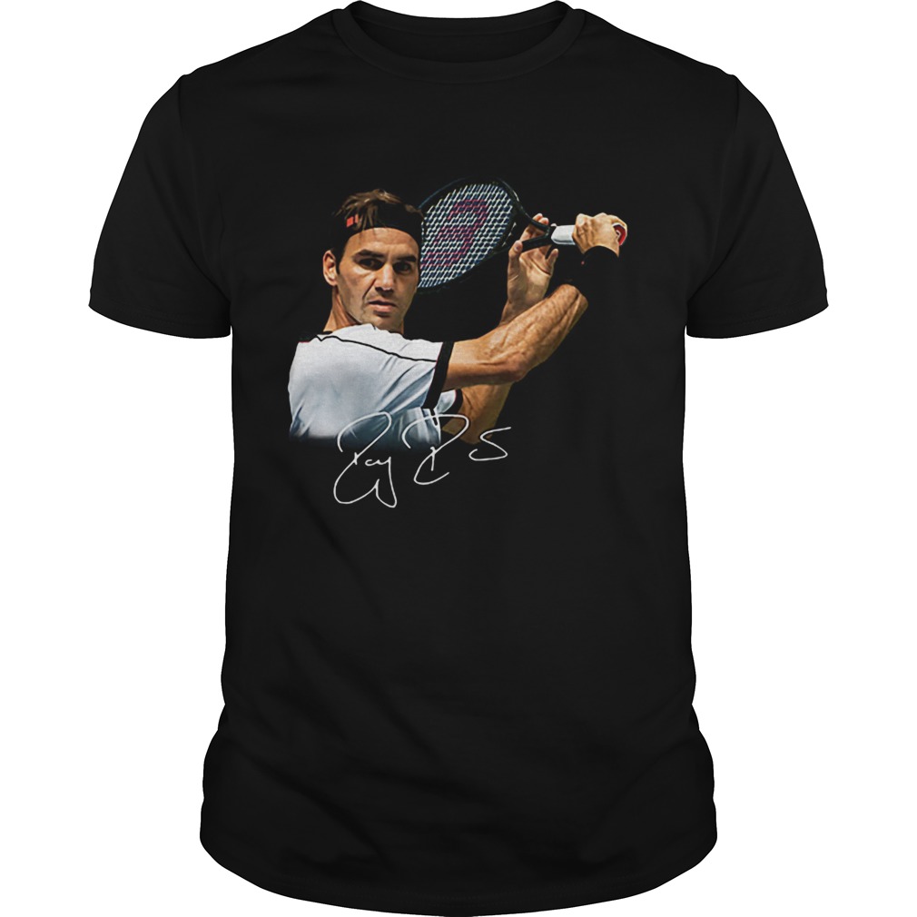 Roger Federer signature autographed shirt