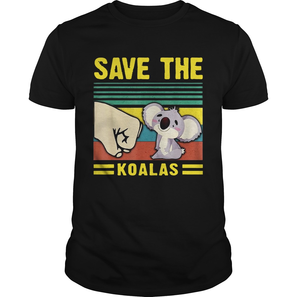 Save the Koalas VintageSave the Earth shirt