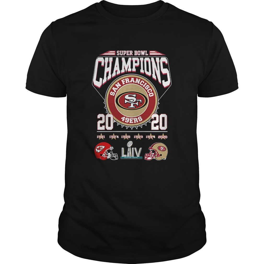 Super Bowl Champions San Francisco 49ers 2020 shirt