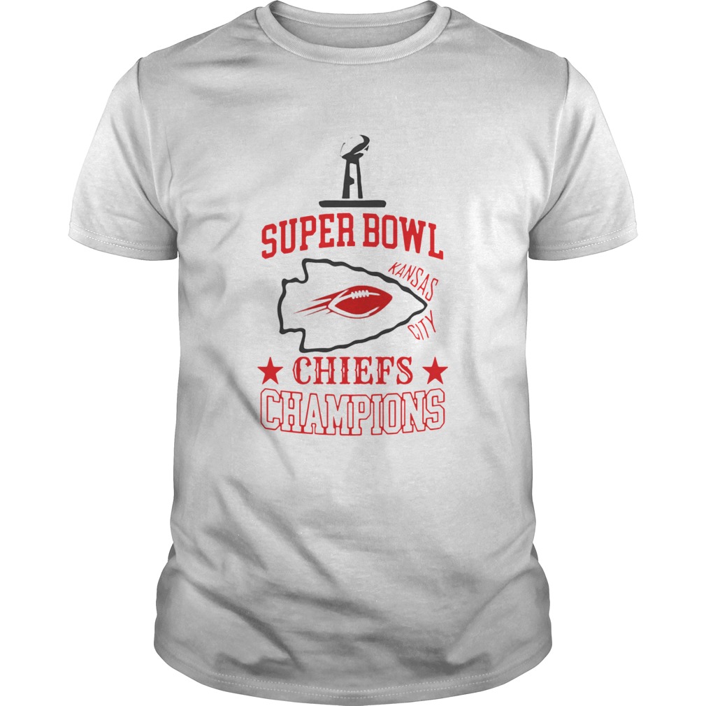 Super Bowl LIV Champions Kansas City Football shirt