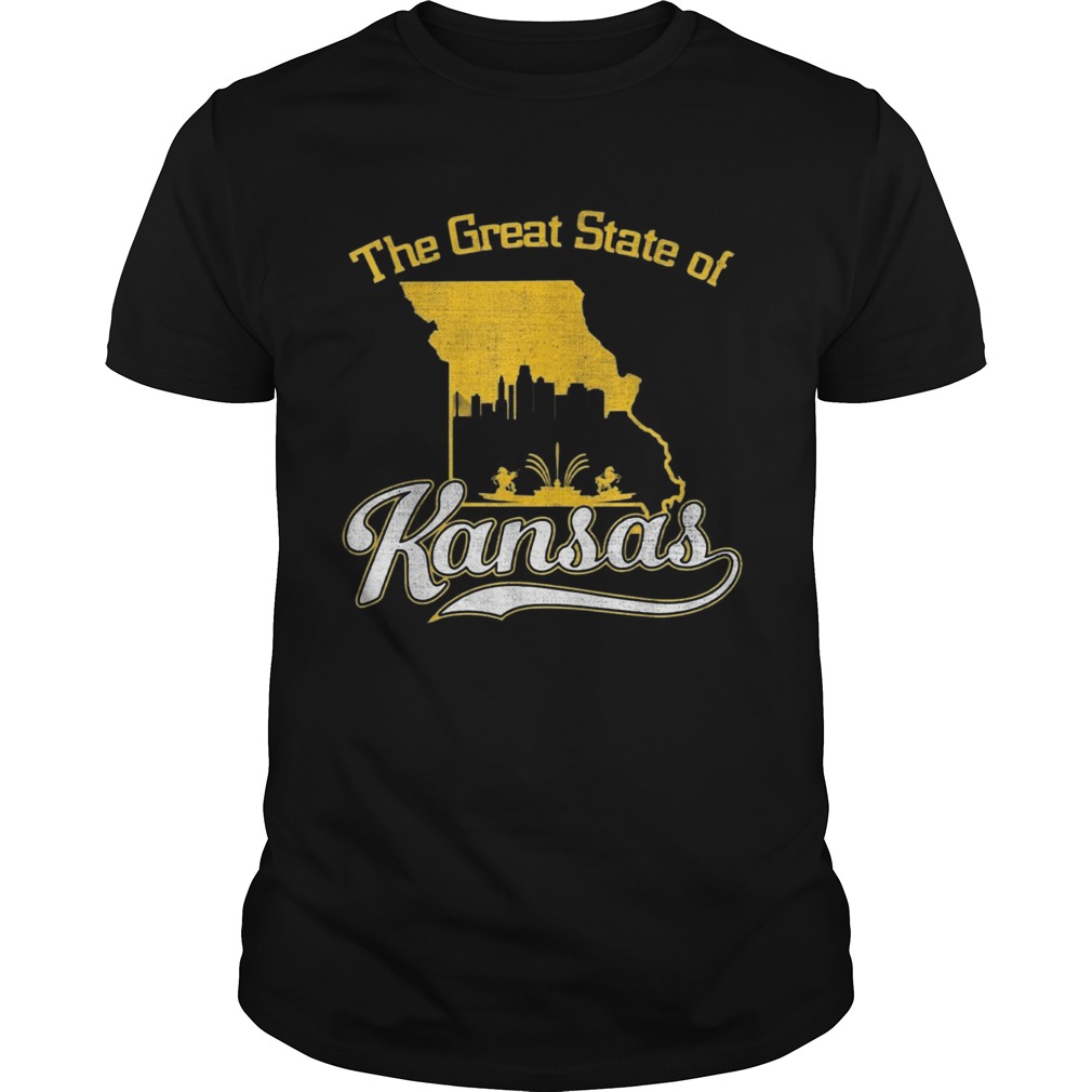 The Great State of Kansas Funny Trump Tweet Missouri Vintage shirt