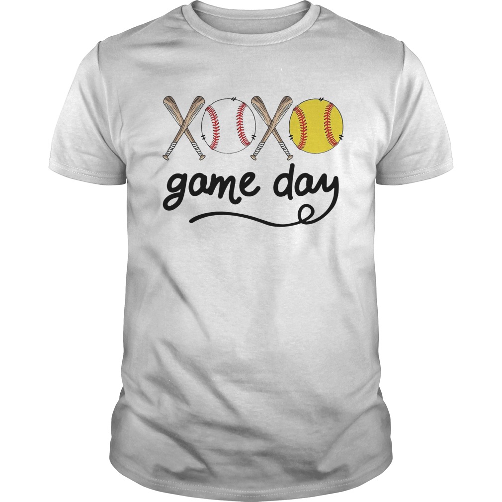 Xoxo Baseball Game Day shirt