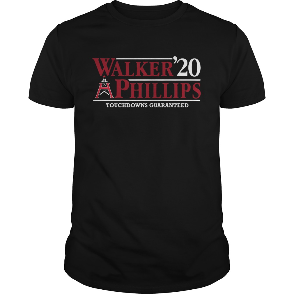 Walker Phillips 2020 Touchdowns Guaranteed shirt