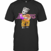 BABY GROOT LAKERS HUG KOBE BRYANT BASKETBALL SIGNATURE T-Shirt Classic Men's T-shirt