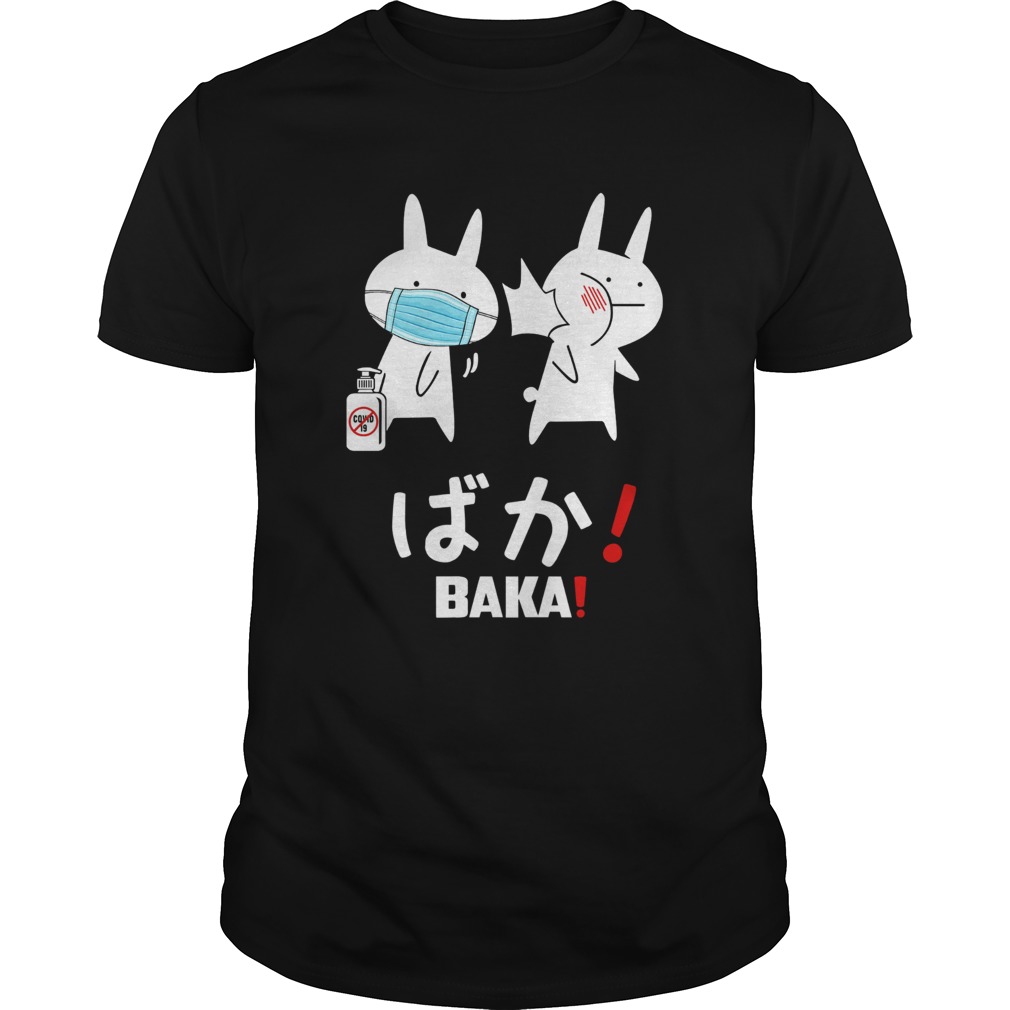 Baka Rabbit Slap Mask Covid19 shirt
