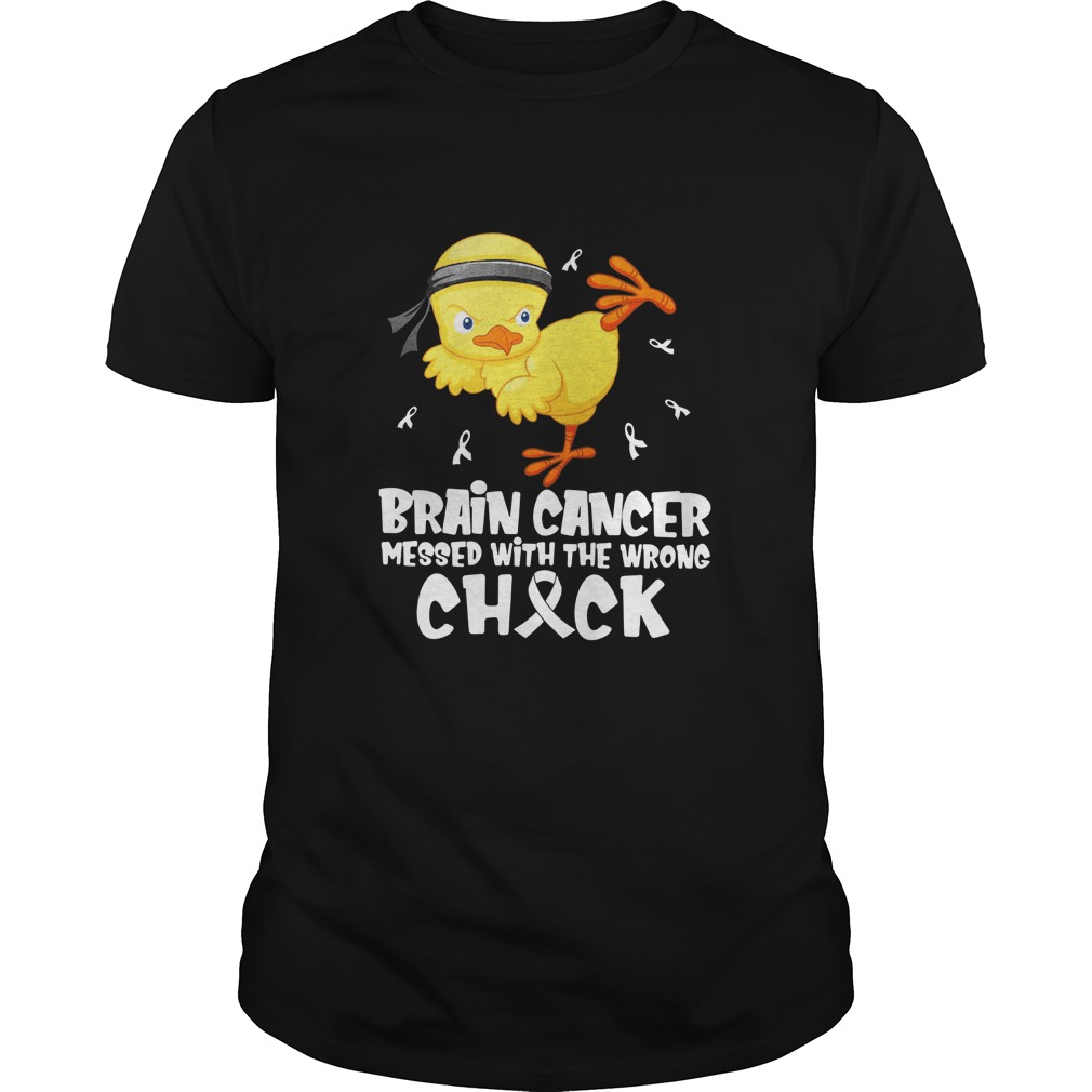 Brain cancer messed with the wrong check shirt