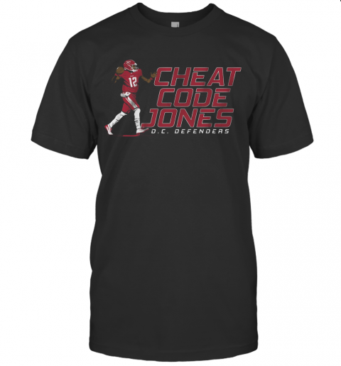 Cheat Code Jones Dc Defenders T-Shirt