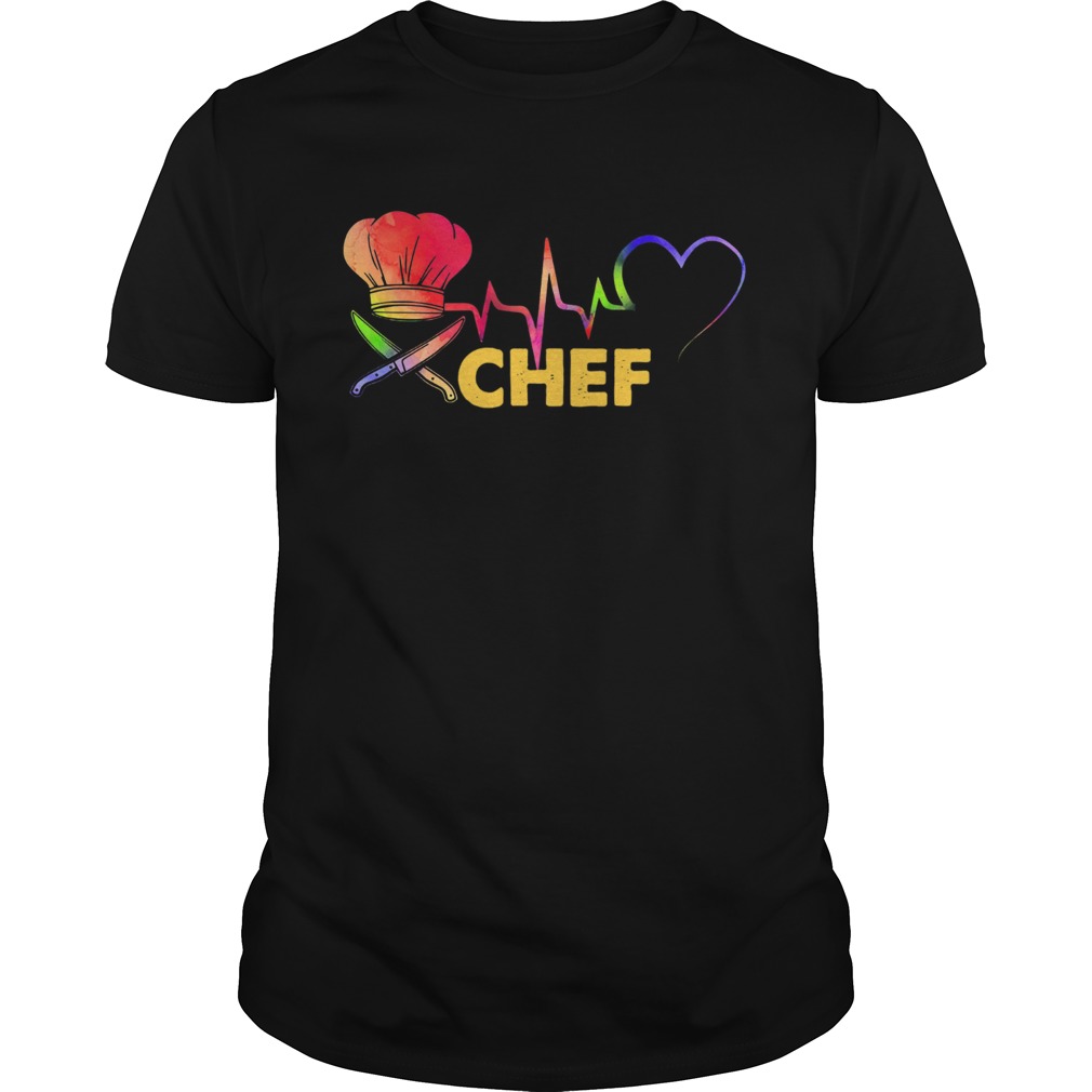 Chef heartbeat shirt