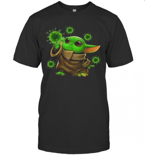 Coronavirus Merch Baby Yoda T-Shirt
