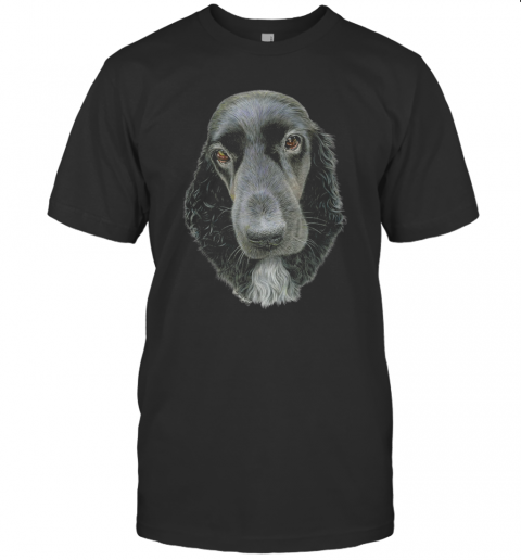 Fancy Cocker Spaniel Dog Drawing T-Shirt