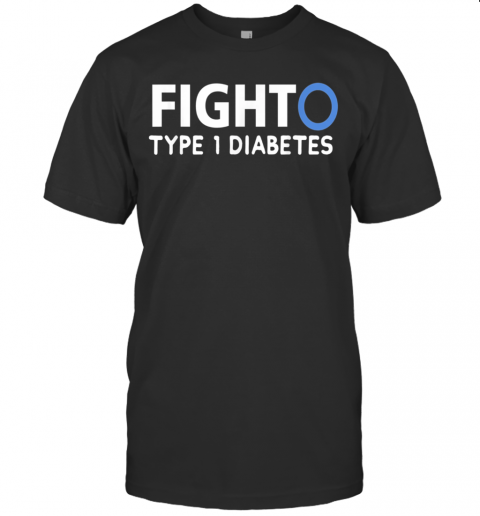 Fight Type 1 Diabetics Awareness Symbol T-Shirt