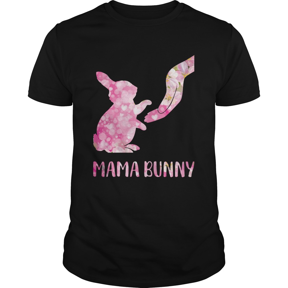 Floral Mama Bunny shirt