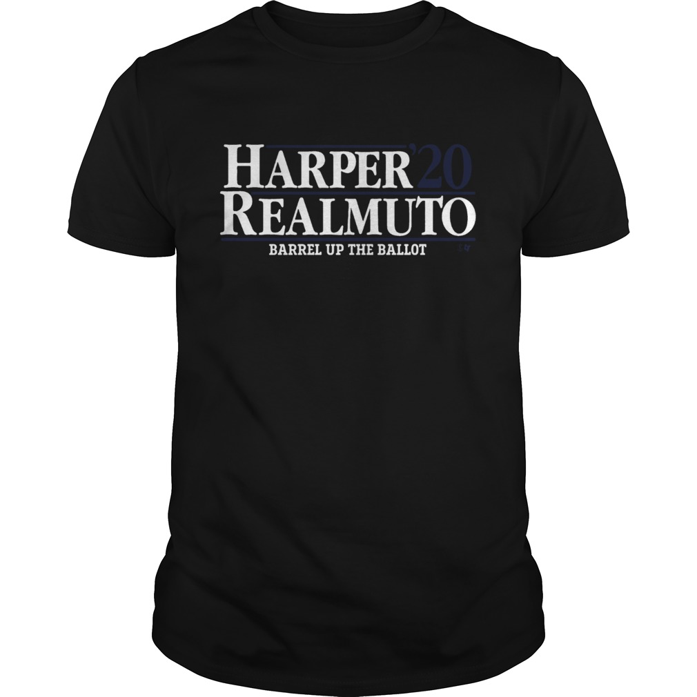 Harper Realmuto Barrel Up The Ballot 20 shirt