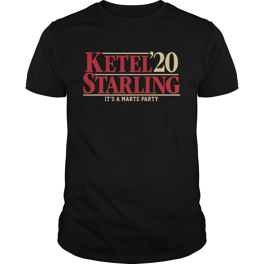 Ketel Starling Marte 2020 Its A Marte Party shirt