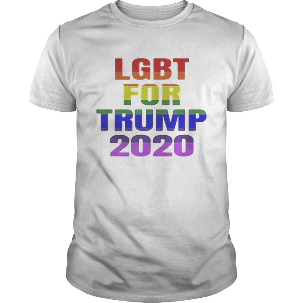 LGBT For Trump 2020 The US shirt