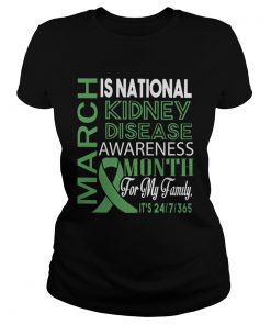 March Is National Kidney Disease Awareness Month For My Family  Classic Ladies