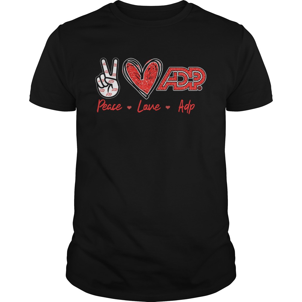 Peace Love ADP shirt